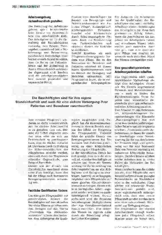 Vorschauseite 3: Prävention von RückenbeschwerdenGemeinsam für einen starken Rücken