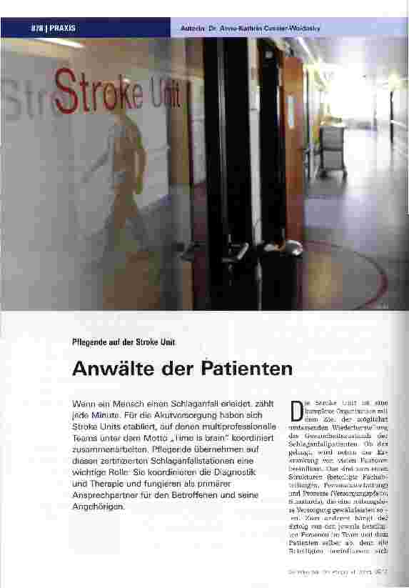Vorschauseite 1: Anwälte der Patienten