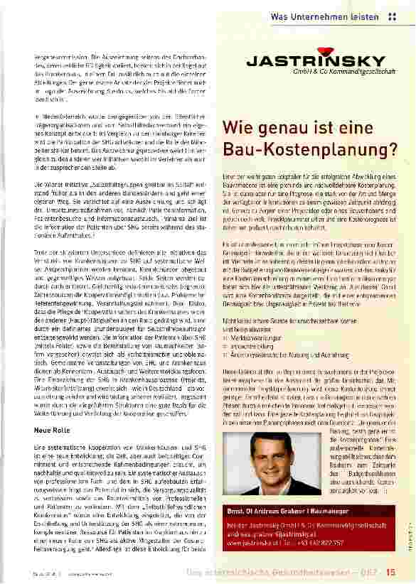 Vorschauseite 2: Auf dem Weg zur systematischen Kooperation