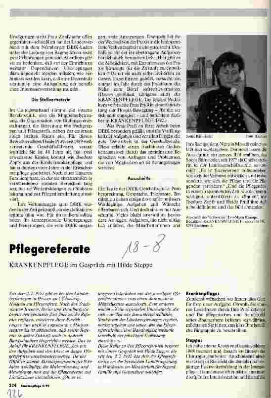 Vorschauseite 3: Die DBfK-Geschäftsstelle München