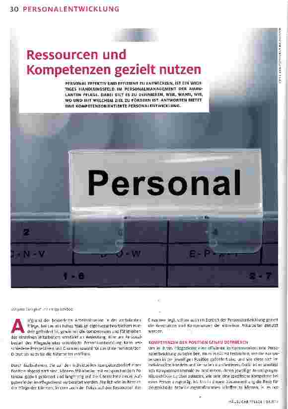 Vorschauseite 1: Personal