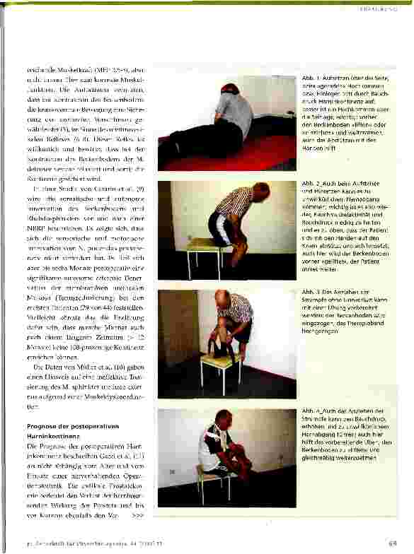 Vorschauseite 2: Physiotherapie nach nerverhaltender radikaler retropubischer Prostatektomie (NRRP)