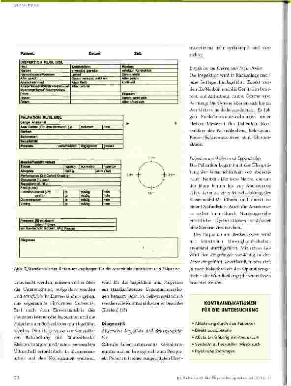 Vorschauseite 5: Physiotherapie nach nerverhaltender radikaler retropubischer Prostatektomie (NRRP)