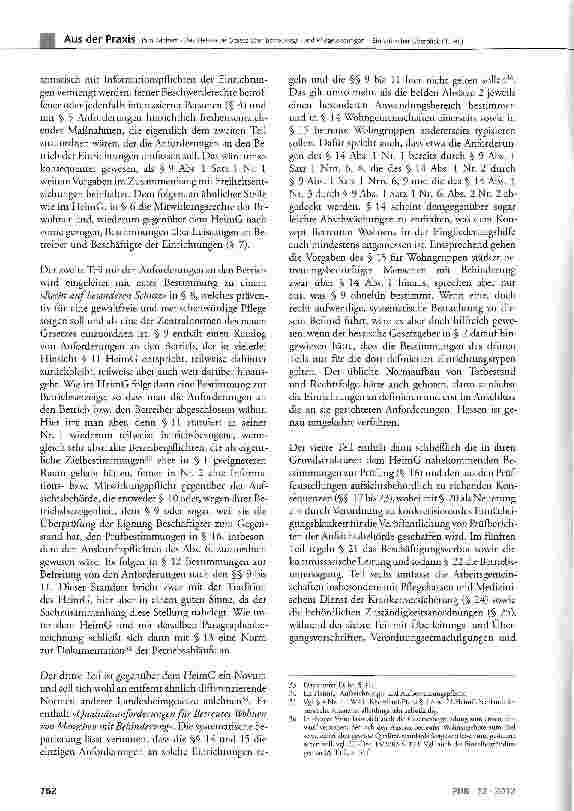 Vorschauseite 4: Das Hessische Gesetz über Betreuungsund Pflegeleistungen Ein kritischer Überblick (1. Teil)