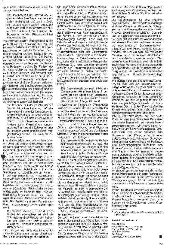Vorschauseite 2: Besonderheiten der psychiatrischen Gemeindekrankenpflege