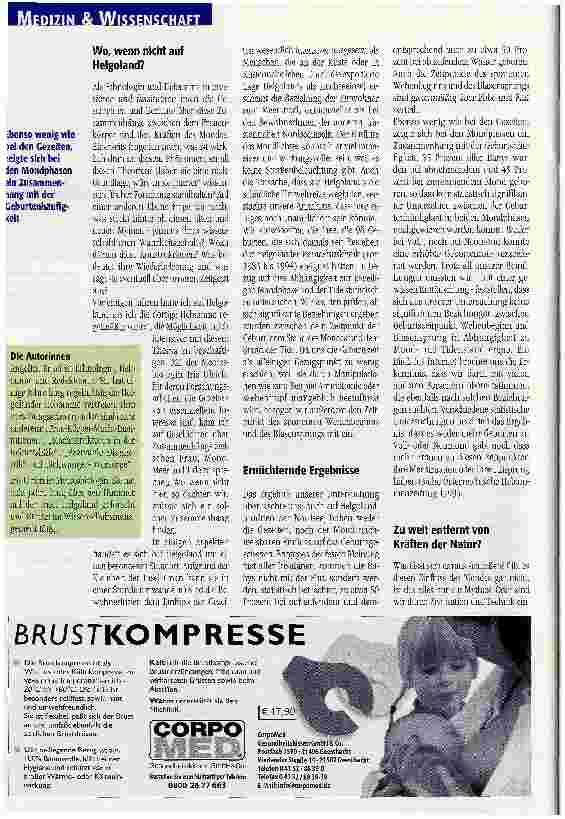 Vorschauseite 2: Kommen die Babys mit der Flut?