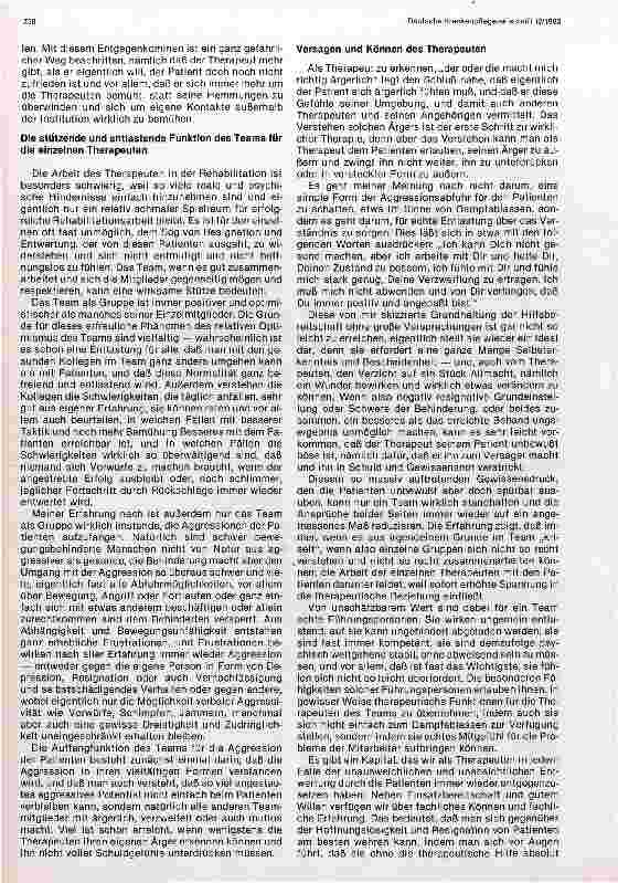 Vorschauseite 4: Die psychischen Probleme des pflegerisch-therapeutischen Teams