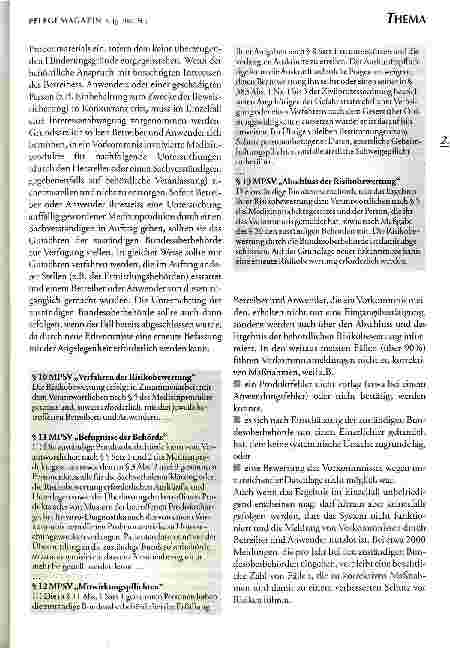 Vorschauseite 6: Die Medizinprodukte-Sicherheitsplanverordnung (MPSV) Konsequenzen für Betreiber und Anwender