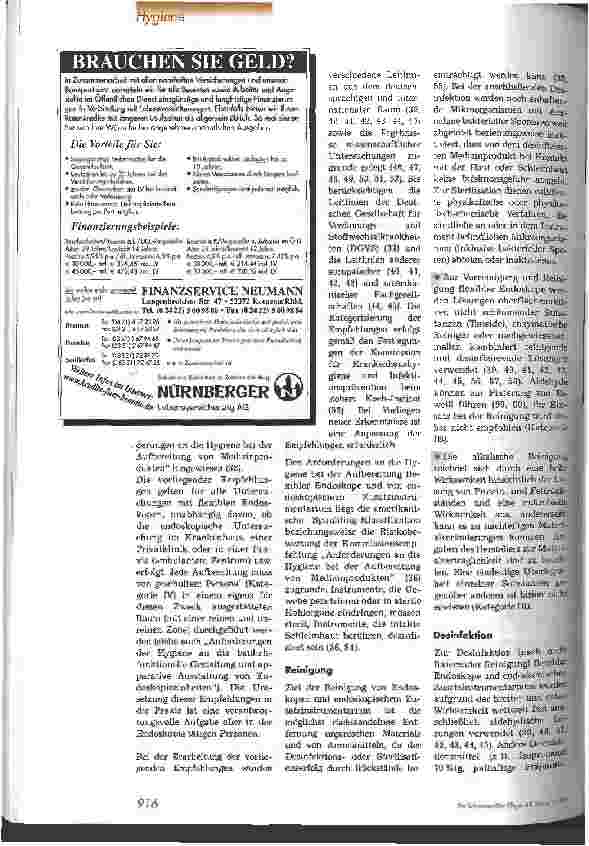 Vorschauseite 3: Anforderungen an die Hygiene bei der Aufbereitung flexibler Endoskope und endoskopischen Zusatzinstrumentariums