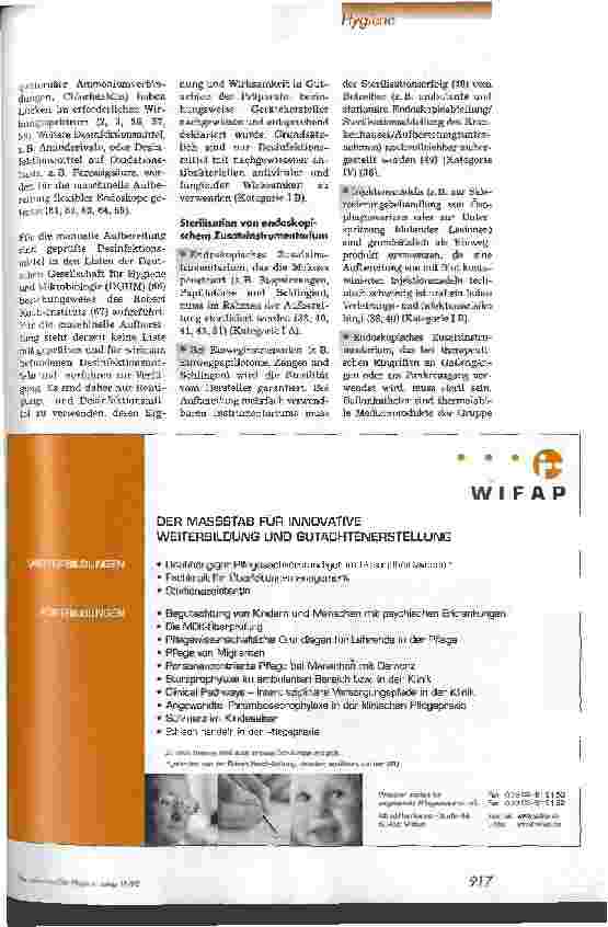 Vorschauseite 4: Anforderungen an die Hygiene bei der Aufbereitung flexibler Endoskope und endoskopischen Zusatzinstrumentariums