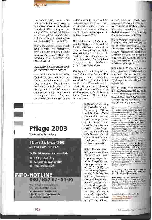 Vorschauseite 5: Anforderungen an die Hygiene bei der Aufbereitung flexibler Endoskope und endoskopischen Zusatzinstrumentariums