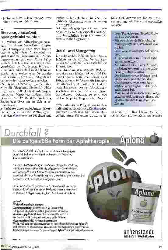 Vorschauseite 2: Herausforderungen für ambulante Dienste