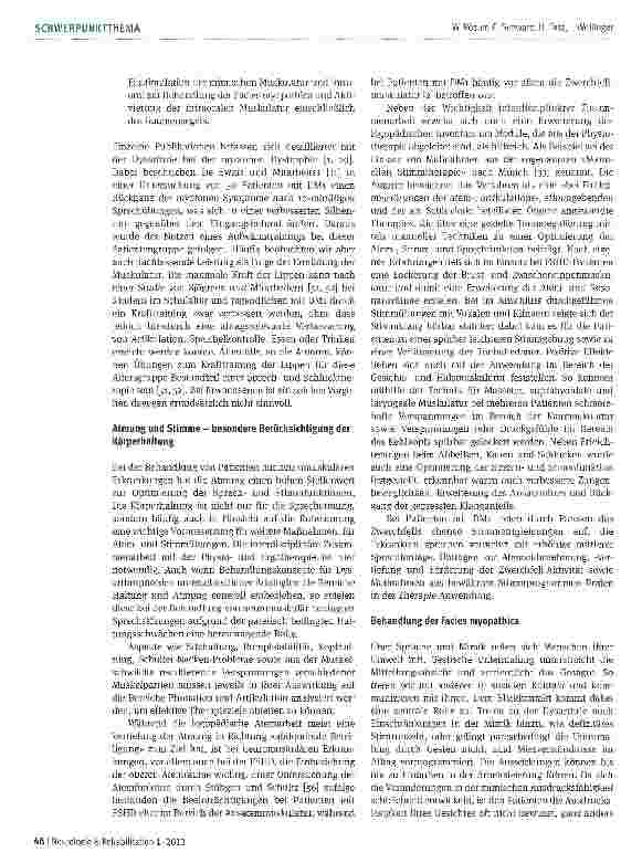 Vorschauseite 5: Logopädische Therapie bei fazioskapulo-humeraler Muskeldystrophie und myotoner Dystrophie Typ 1 (Curschmann, Steinert) im Erwachsenenalter