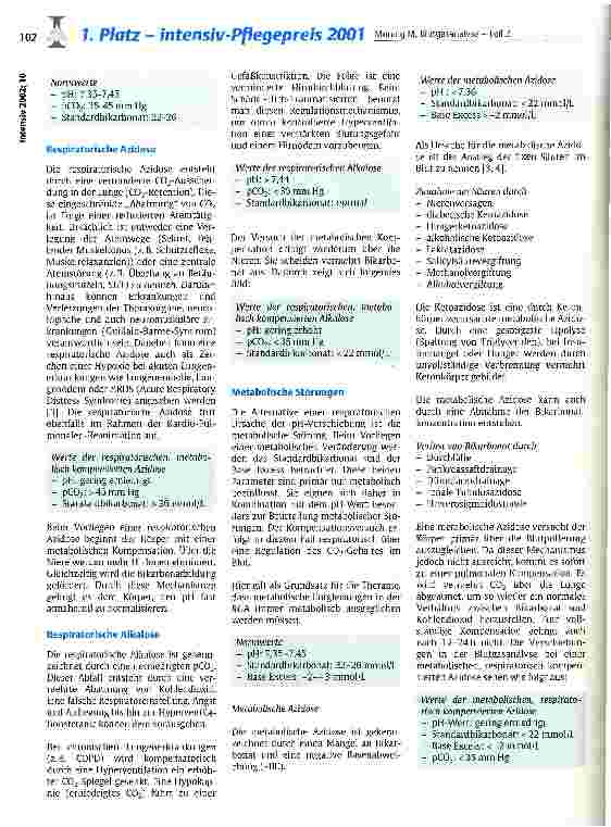 Vorschauseite 3: Blutgasanalyse - Teil 2