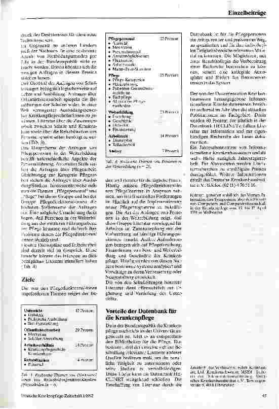 Vorschauseite 2: Informationssammlung für die Krankenpflege