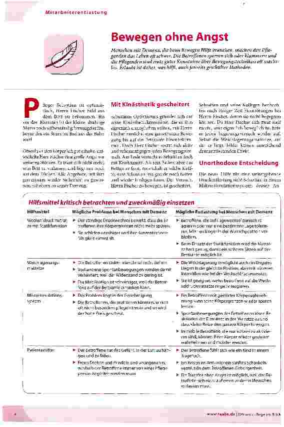 Vorschauseite 1: Bewegen ohne Angst