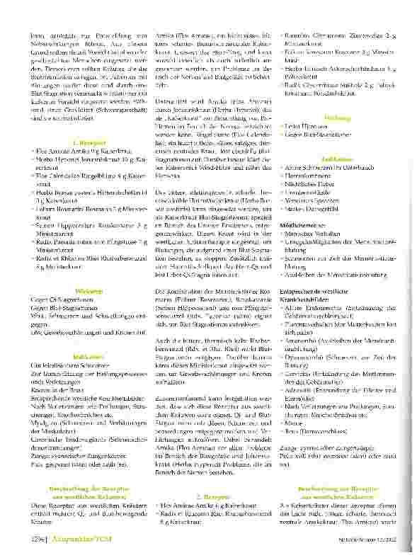 Vorschauseite 5: Kräutertherapie nach den Kriterie der Traditionellei Chinesischen Medizin