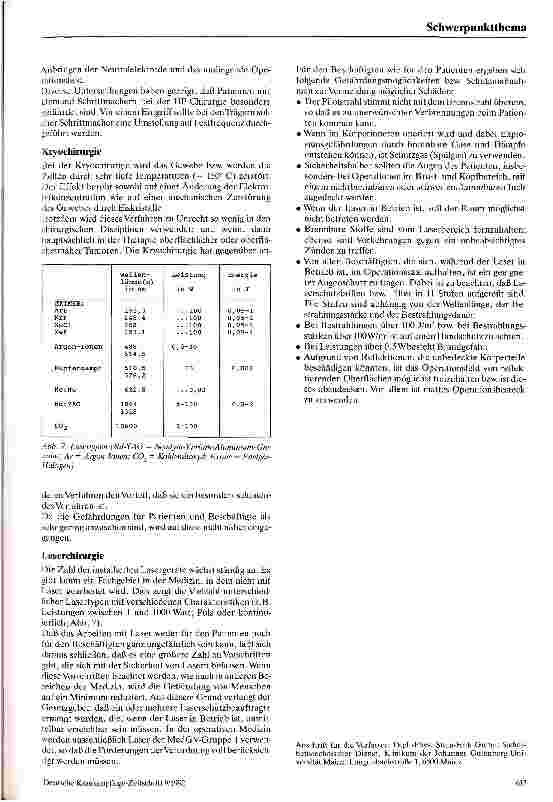 Vorschauseite 5: Gefährdung im Operationsbereich