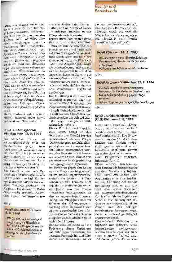 Vorschauseite 2: Dekubitus - zwischen ärztlicher Verantwortung und pflegerischer Kompetenz