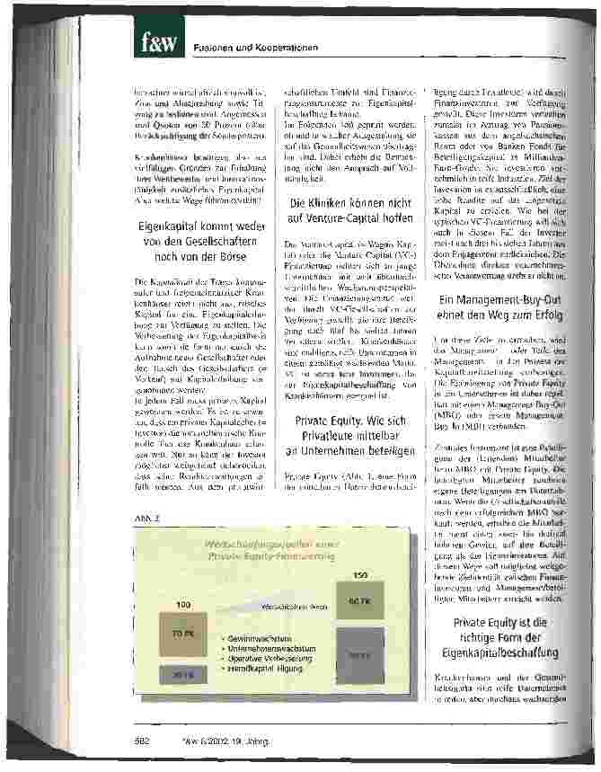 Vorschauseite 3: Nur privates Kapital kann die Zukunft der deutschen Krankenhäuser sichern Private Equity zur Eigenkapitalbeschaffung und das Ende der Gemeinnützigkeit