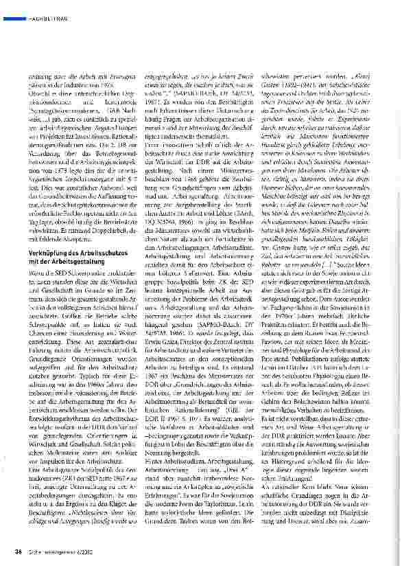 Vorschauseite 6: Gestaltungskonzepte zur Arbeitssicherheit in der DDR