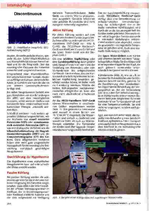 Vorschauseite 6: Die Behandlung der Asphyxie mit HypothermieHohe Anforderung an die Pflegefachkompetenz auf der neonatologischen Intensivstation