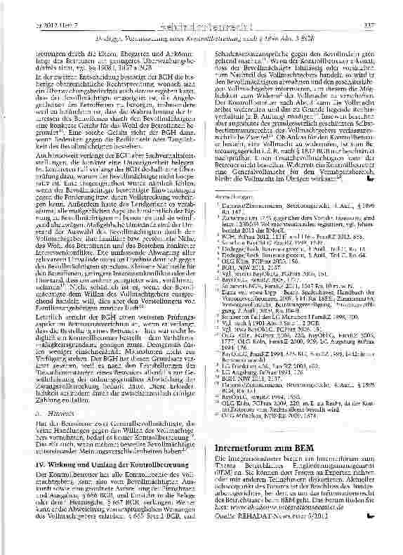 Vorschauseite 3: Voraussetzungen einer Kontrollbetreuung nach § 1896 Abs. 3 BGB