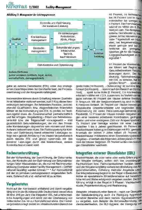 Vorschauseite 2: Management und Engineering der Facilität Krankenhaus