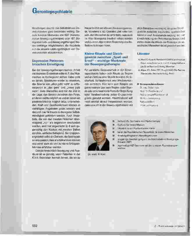 Vorschauseite 3: Der alte Mensch in der psychiatrischen Klinik