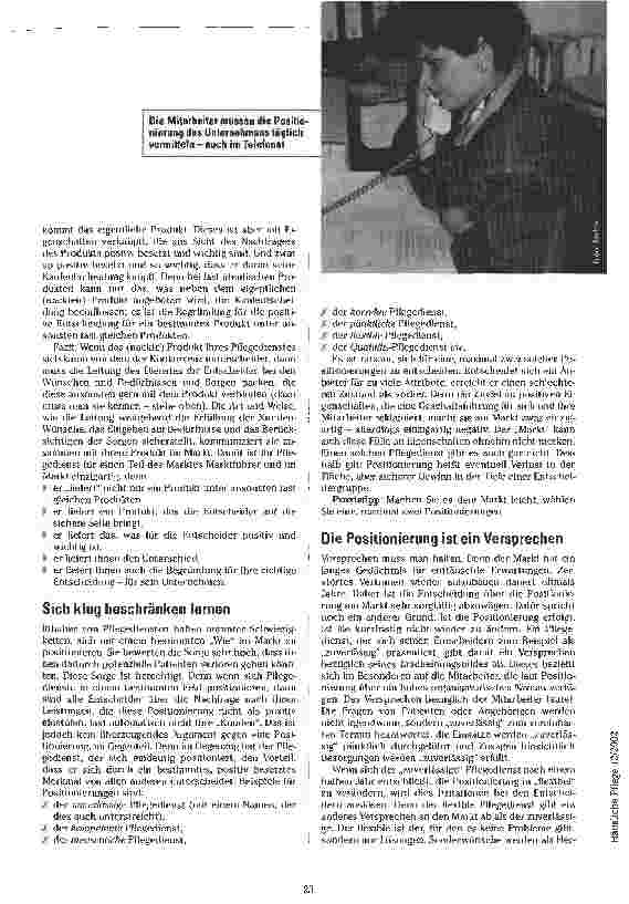 Vorschauseite 4: Der Konkurrenz einen Zug voraus sein