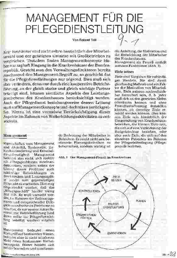 Vorschauseite 1: Management für die Pflegedienstleitung