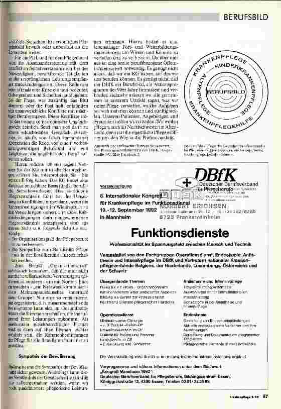 Vorschauseite 3: Aspekte: Berufsbild Pflege