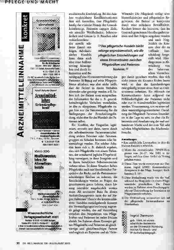 Vorschauseite 5: Und dann hab ich mit den Füßen getrampelt ... Macht in der Kommunikation mit Patienten
