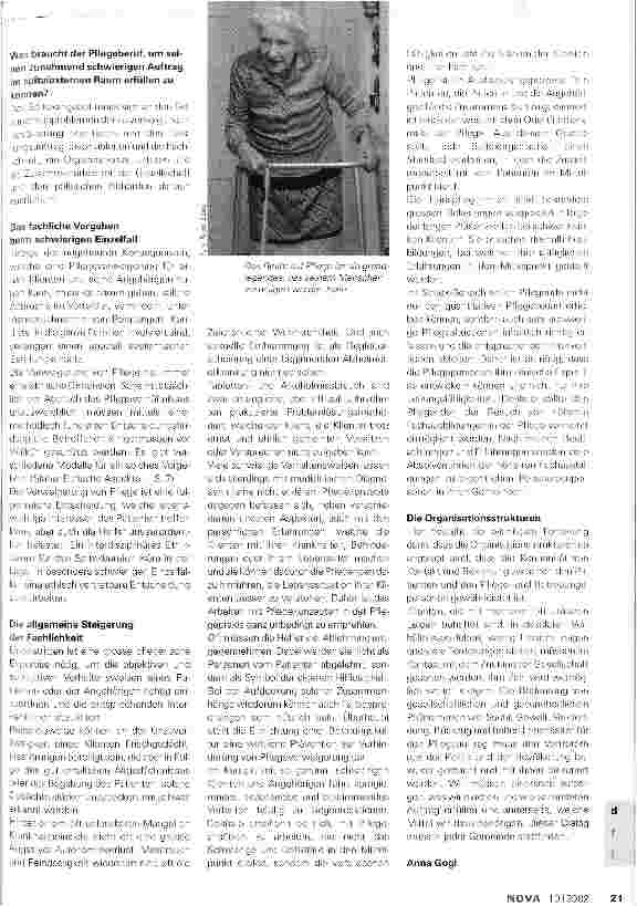 Vorschauseite 4: Eine folgenschwere Entscheidung Verweigerung von Pflege