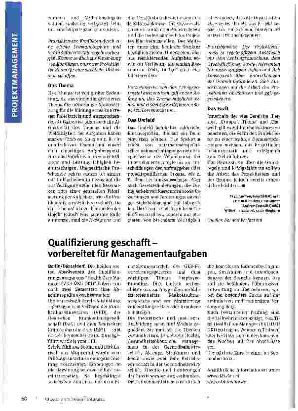 Vorschauseite 4: Wie führt man ein Team zum Erfolg?