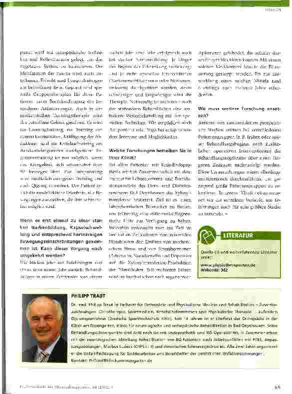 Vorschauseite 4: Arthrofibrose nach Knie-TEP