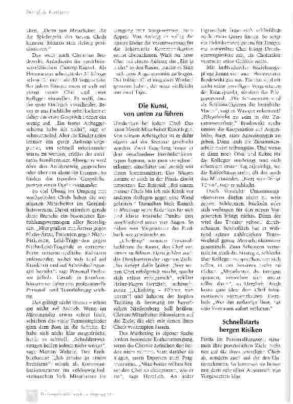 Vorschauseite 2: Der Nächste bitte!