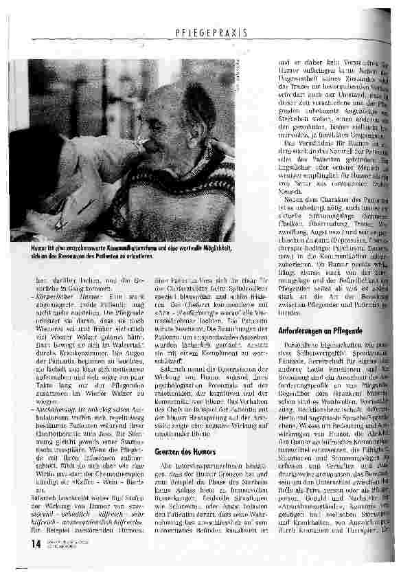 Vorschauseite 2: Ressource auch für Schwerstkranke