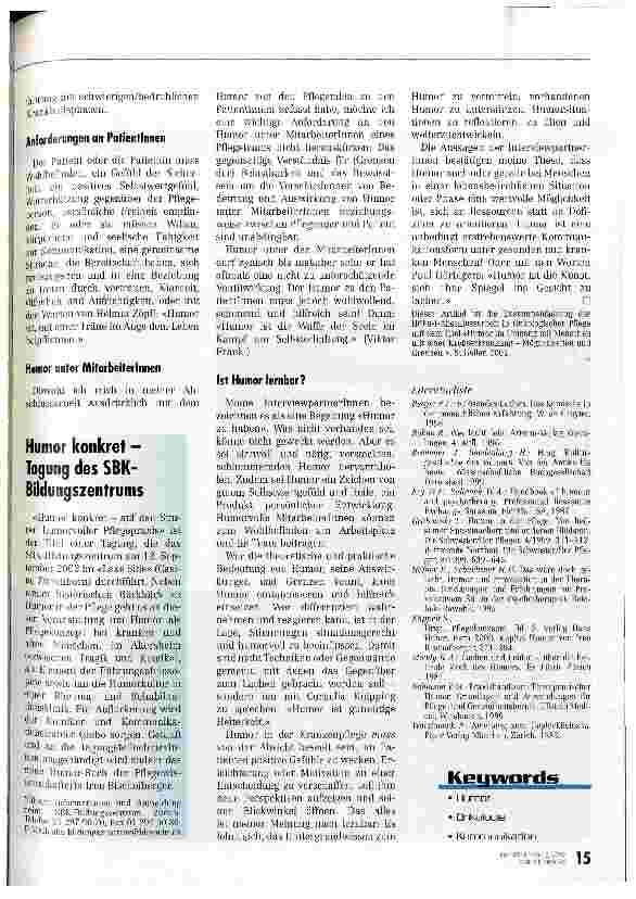 Vorschauseite 3: Ressource auch für Schwerstkranke