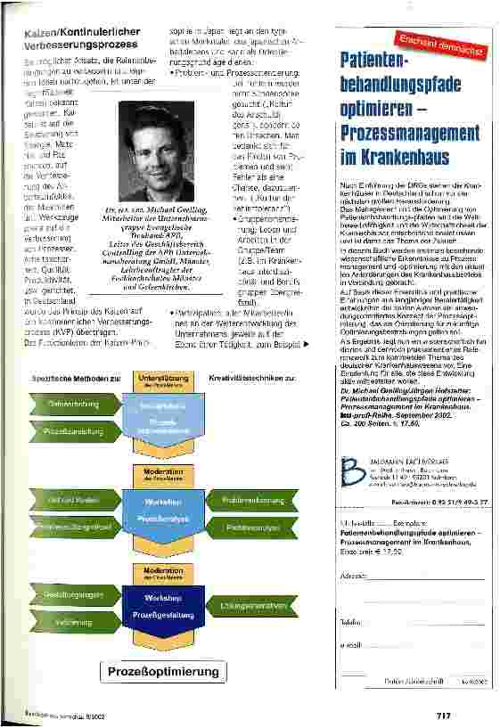 Vorschauseite 2: Lernen im Wandel - Wandel durch Lernen Fragestellungen und Konzepte zum Personalmanagement in Krankenhäusern
