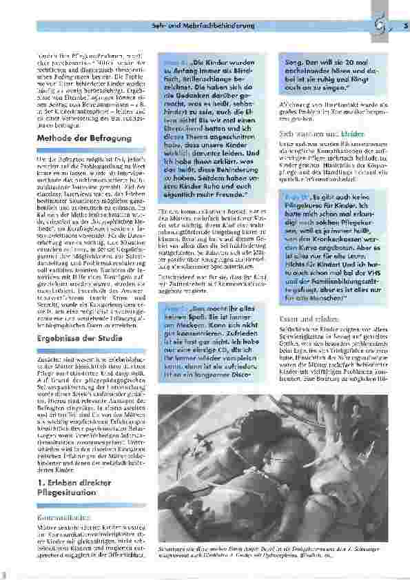 Vorschauseite 2: Sehund MehrfachbehinderungWie Mütter ihre Betreuungssituation erleben