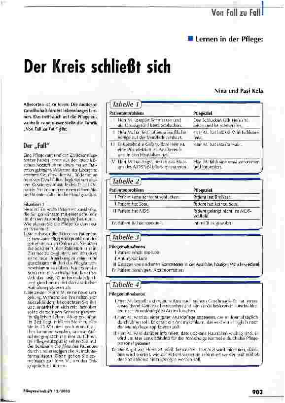Vorschauseite 1: Der Kreis schließt sich