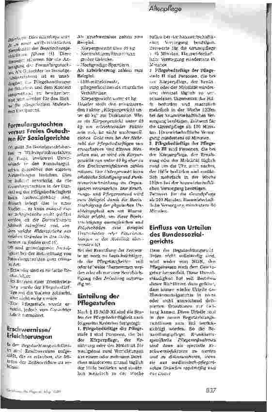 Vorschauseite 3: Die neuen Begutachtungsrichtlinien - Handwerkszeug des Gutachters