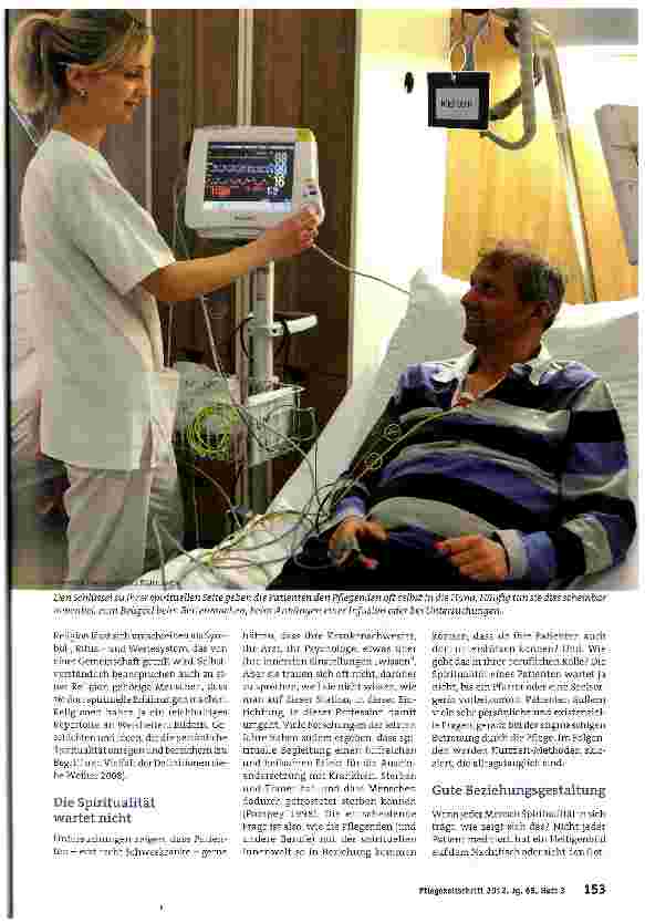 Vorschauseite 2: Die Patienten geben uns den Schlüssel in die Hand