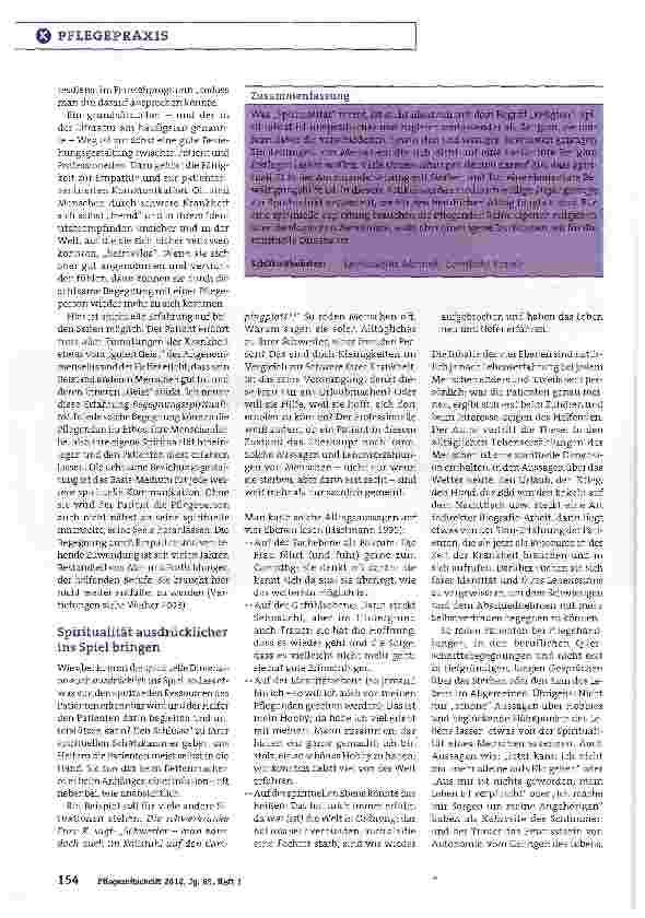 Vorschauseite 3: Die Patienten geben uns den Schlüssel in die Hand