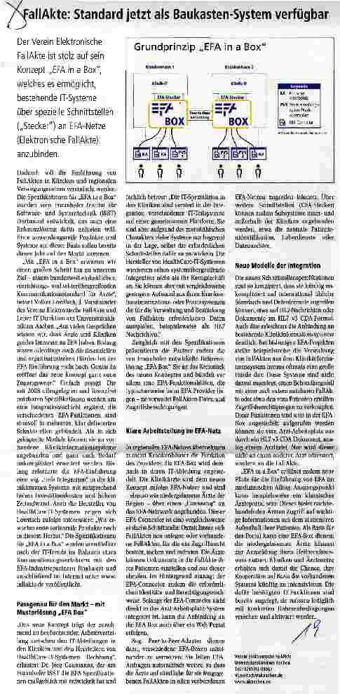 Vorschauseite 1: Standard jetzt als Baukasten-System verfügbar