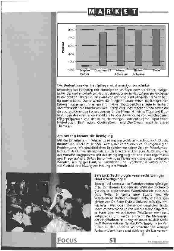 Vorschauseite 2: Moderne Wundbehandlung Schmerzen und Trauma beim Verbandwechsel - wie können sie vermieden werden?