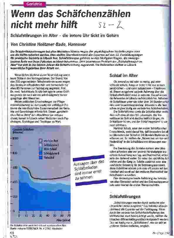 Vorschauseite 1: Wenn das Schäfchenzählen nicht mehr hilft