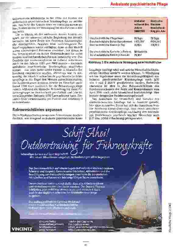 Vorschauseite 6: Die Bedürfnisse psychisch Kranker