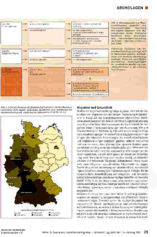 Vorschauseite 2: Gesundheit, Krankheit und Migration